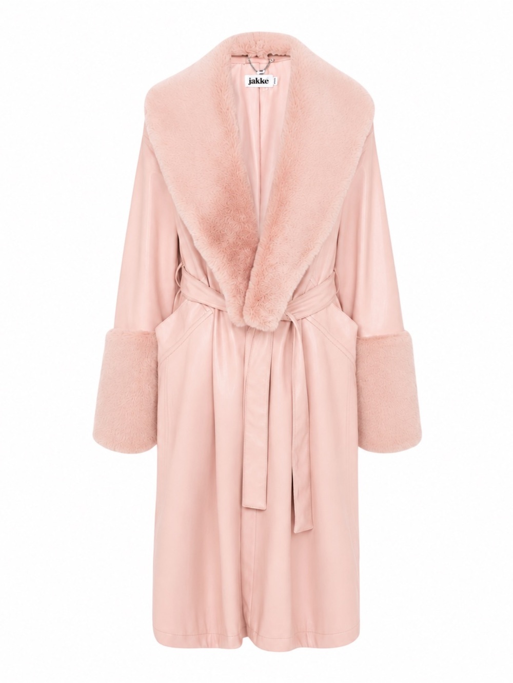 JAKKE. BAILEY COAT IN PINK SZ US 2/X-SMALL - BNWT